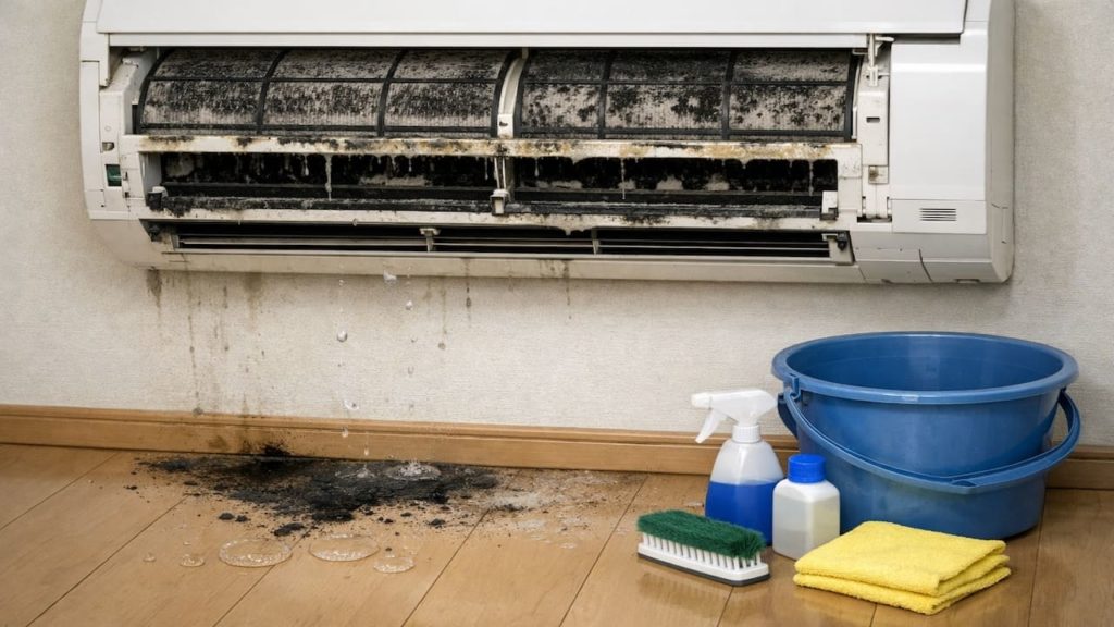 Aircon mold risk: 5 signs (Know when a deep clean is really needed)