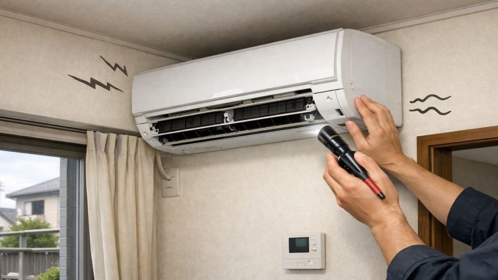 Aircon making noise: 5 checks (Find rattles, squeals, and loose panels)