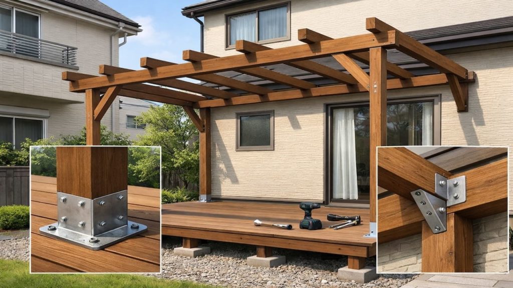 Deck pergola attachment: 5 checks before bolting to your deck (Load posts)