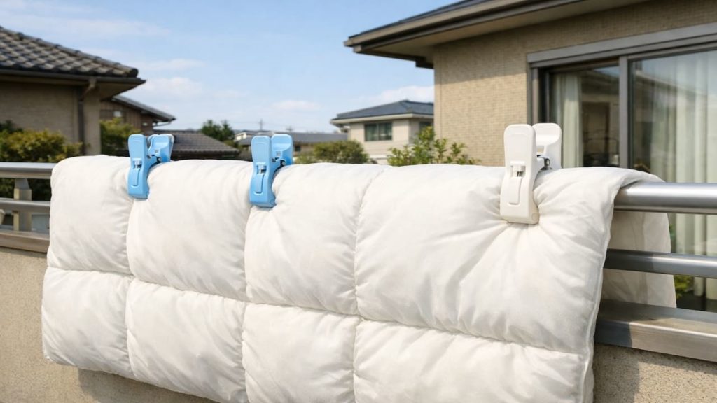 Futon clip use: 5 tips【Hang it safely without fabric damage】