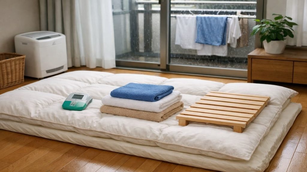 Futon mold prevention: 5 checks【Handle rainy season without panic】