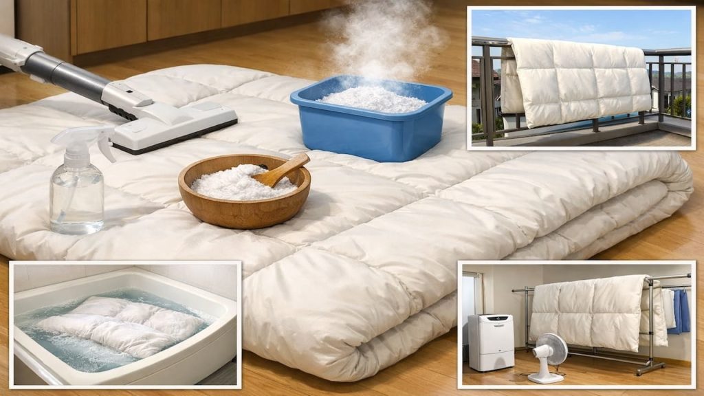 Futon odor removal: 5 steps【Fix the smell instead of masking it】