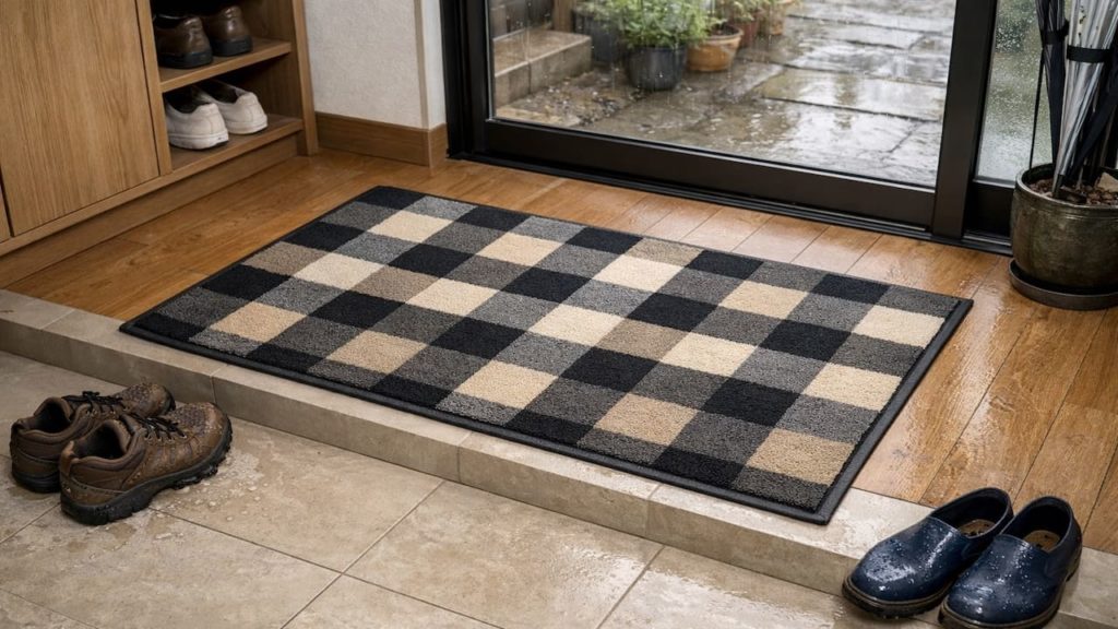 Genkan entry mat choice: 5 checks【Pick grip that stays easy to clean】