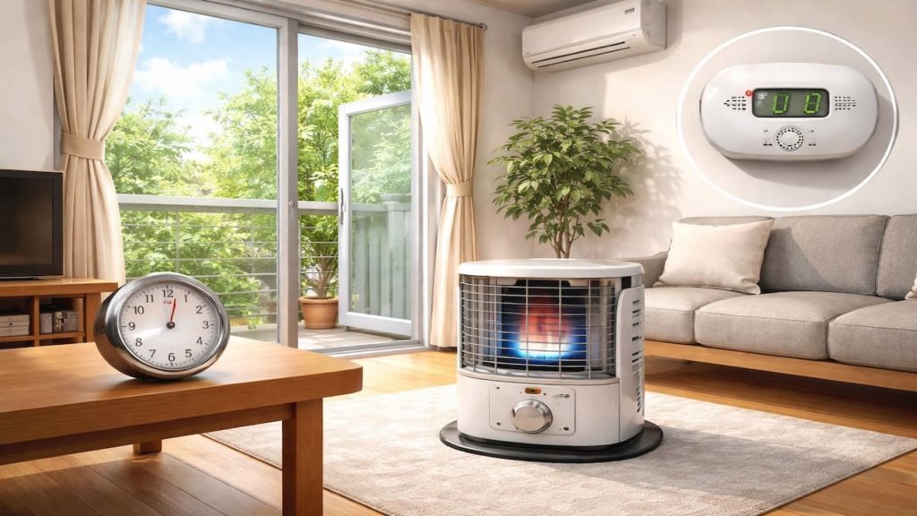 Avoid headaches when using a kerosene heater 5 tips (Vent timing flame tune CO alarm)