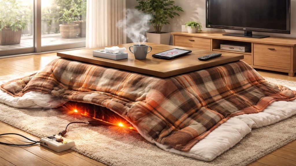 Kotatsu overheating signs: 5 signs【Know when to cool down before you doze】