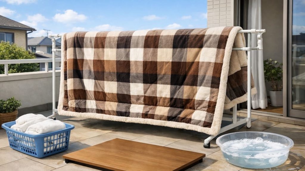 Kotatsu blanket washing: 5 checks【Clean without shrinking or fading】