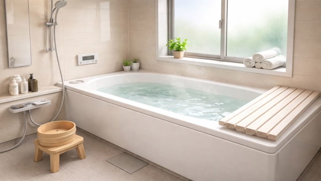 Ofuro hot water shortage: 5 tips【Get a full soak without running out】