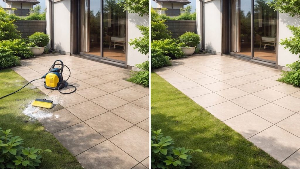 Patio color faded: 5 checks to restore a clean look (UV fade and dirt film)