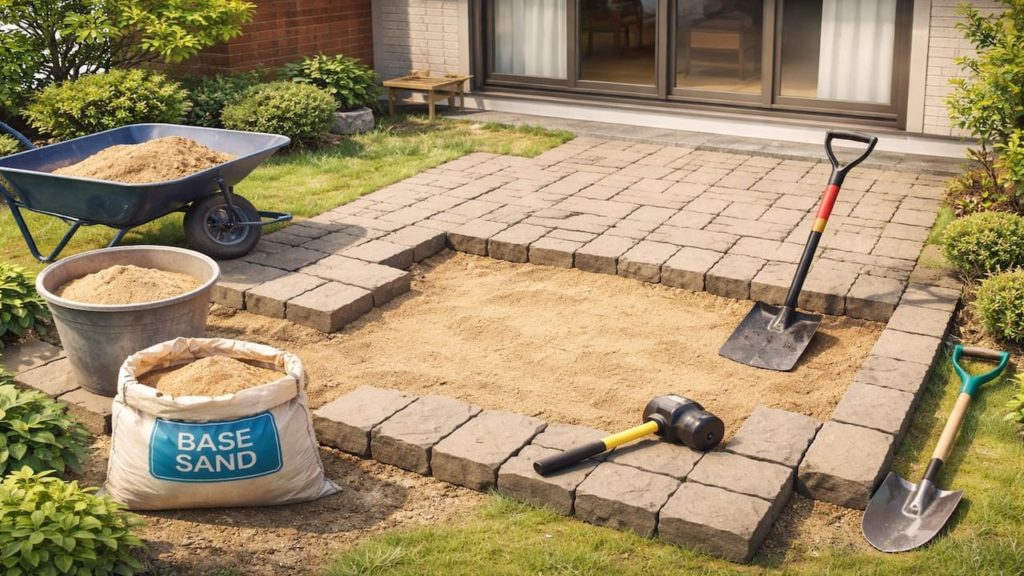 Patio pavers wobble: 5 checks to stabilize them for good (Base sand and compaction)