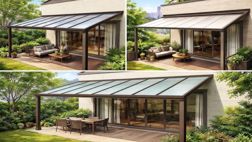 Pergola roof ideas in Japan: 5 checks to stay dry (Panels fabric and slope)