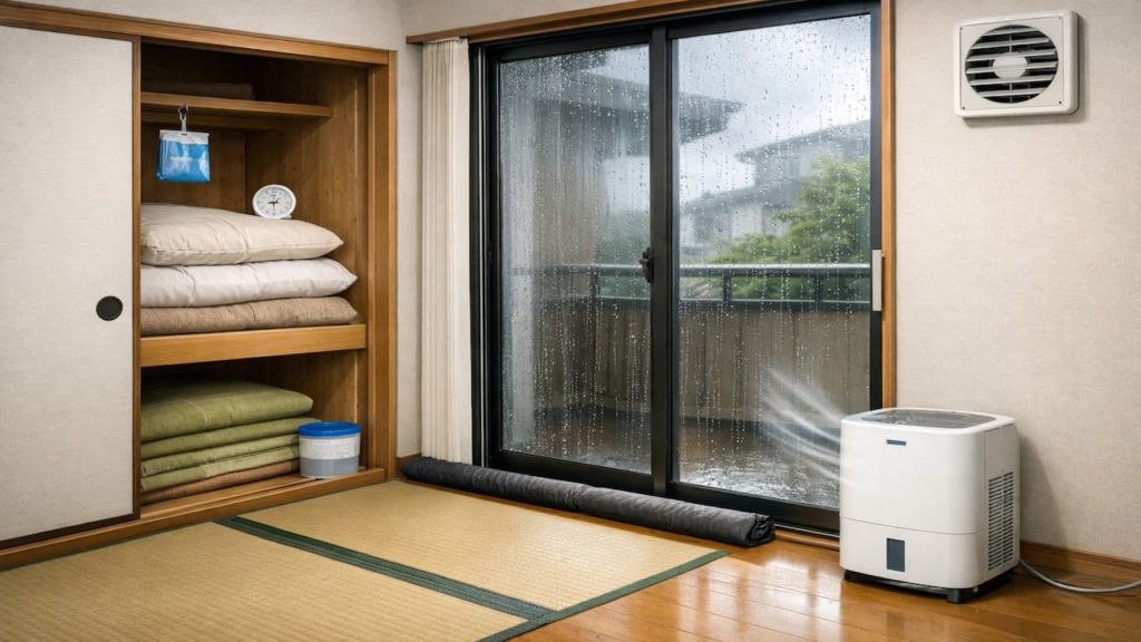 Tatami closet humidity: 5 checks【Stop damp air from sneaking into rooms】