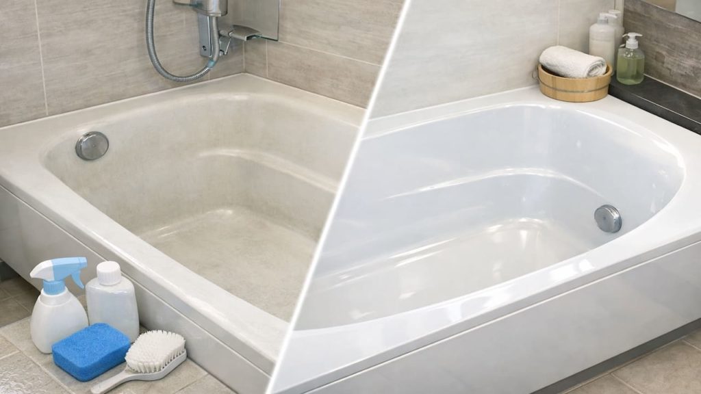 Unit bath bathtub looks dull: 5 Tips (Bring back shine easily)