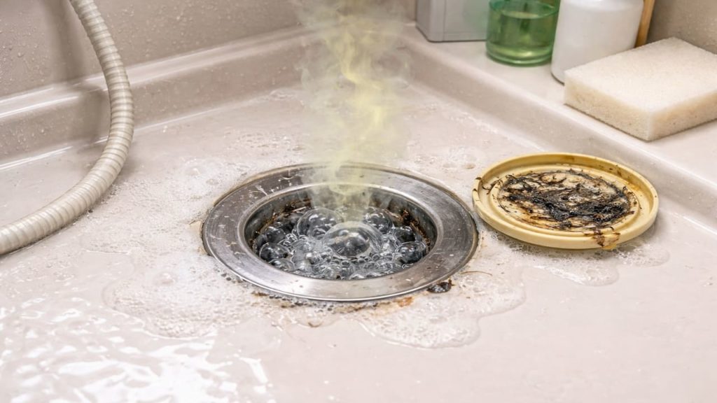 Unit bath drain gurgling: 5 Checks (Why it bubbles and smells)