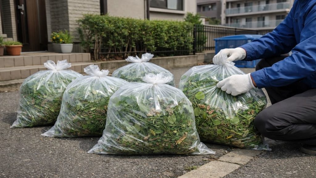 Weeds disposal in Japan 5 checks before trash day (Bag rules and pickup)